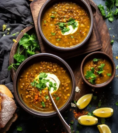 Lentil soup