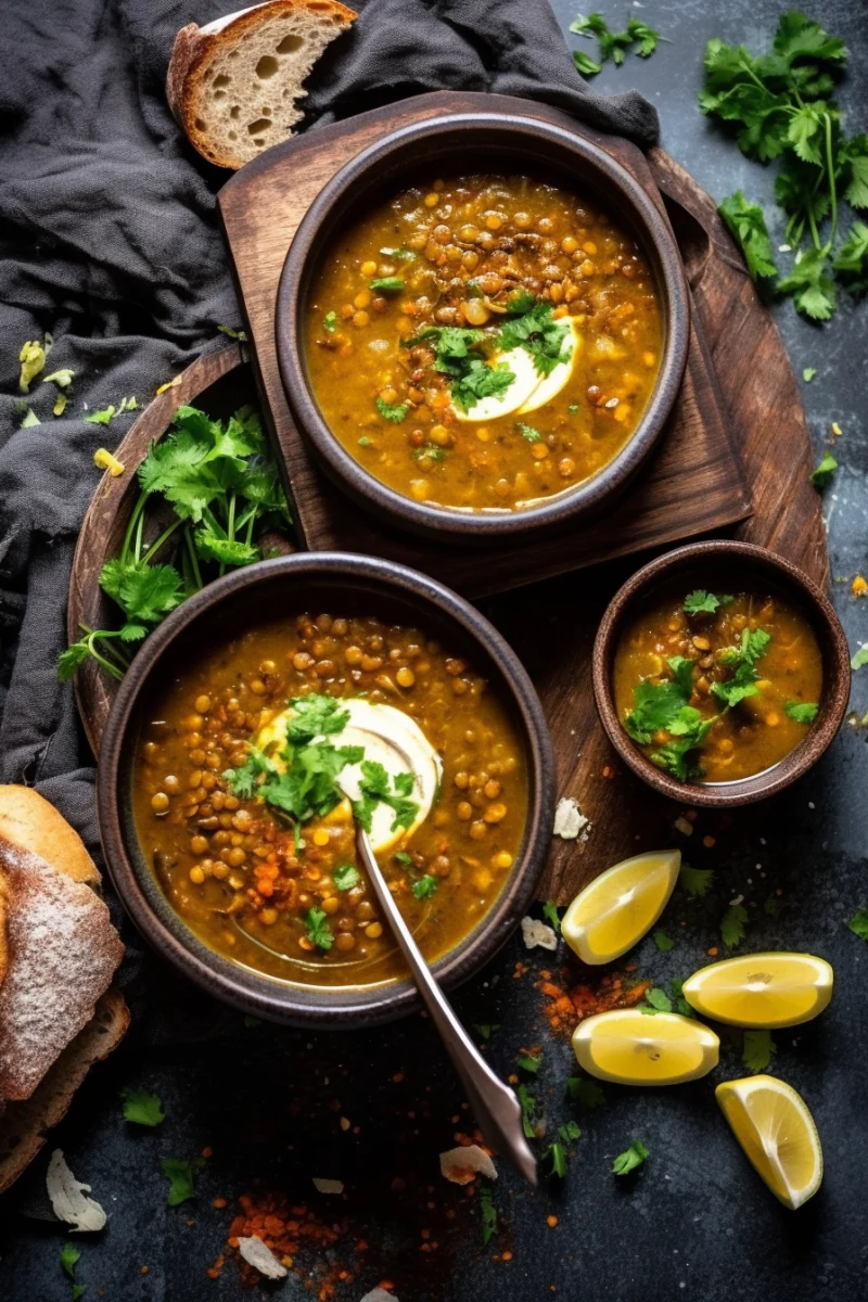 Lentil soup