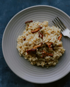 mushroom risotto