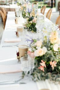 soft blushes flowers
